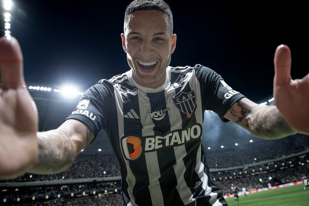 Arana Marcou um dos gols do Galo - 