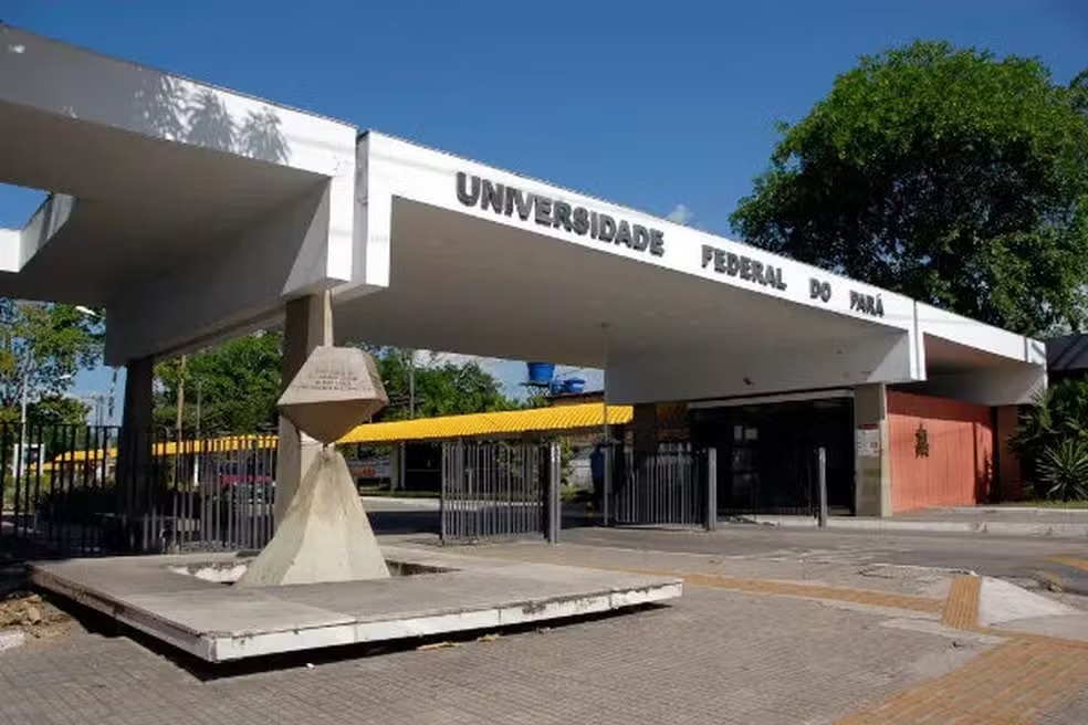 Universidade Federal do Pará, no bairro do Guamá, em Belém