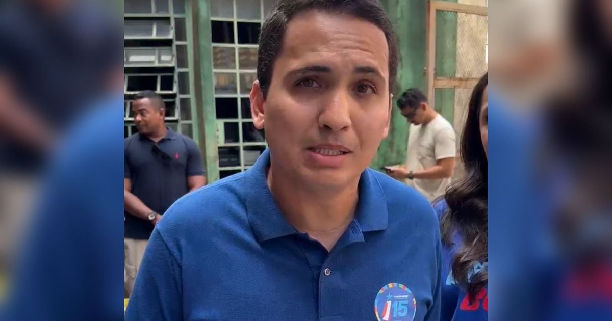 Vice de Igor Normando à Prefeitura de Belém, Cássio Andrade vota na manhã deste domingo -