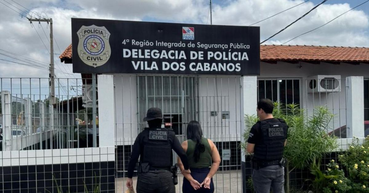 Polícia Civil detém uma mulher na Vila dos Cabanos por furto de equipamentos eletrônicos e falsidade ideológica