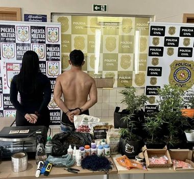 Imagem - PM e PC prendem casal por tráfico de drogas em Gurupá, no Pará