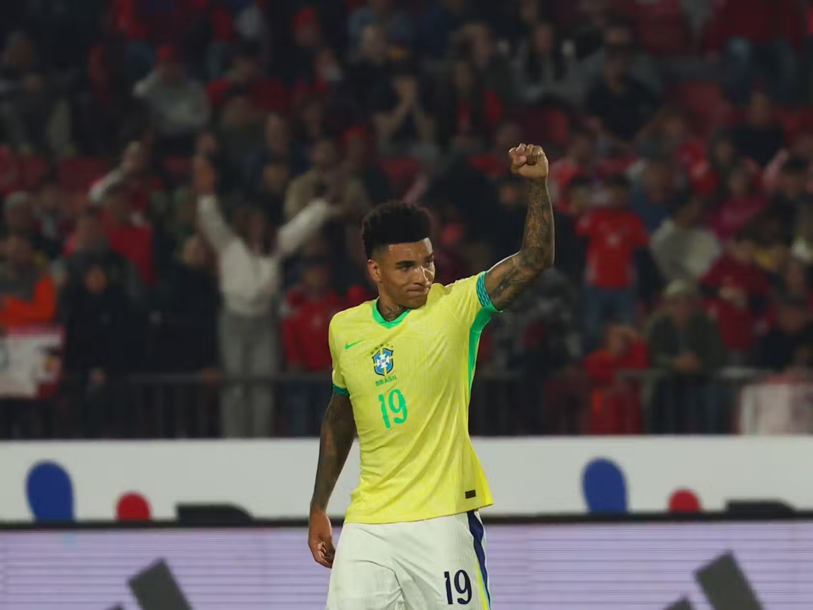 Igor Jesus fez os dois primeiros jogos com a camisa do Brasil - 