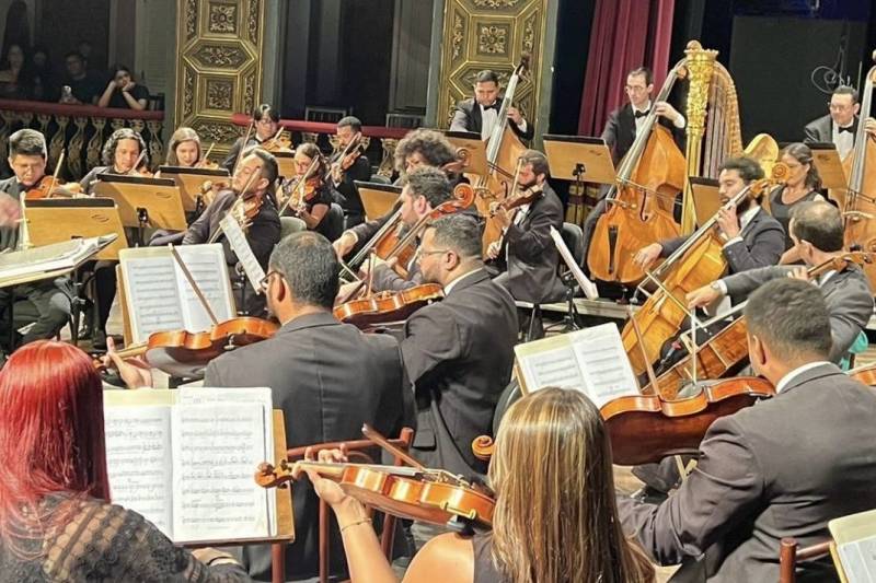 Orquestra Sinfônica do Theatro da Paz.