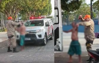 Vídeo: idoso é atacado por abelhas em praça no bairro da Pedreira, em Belém