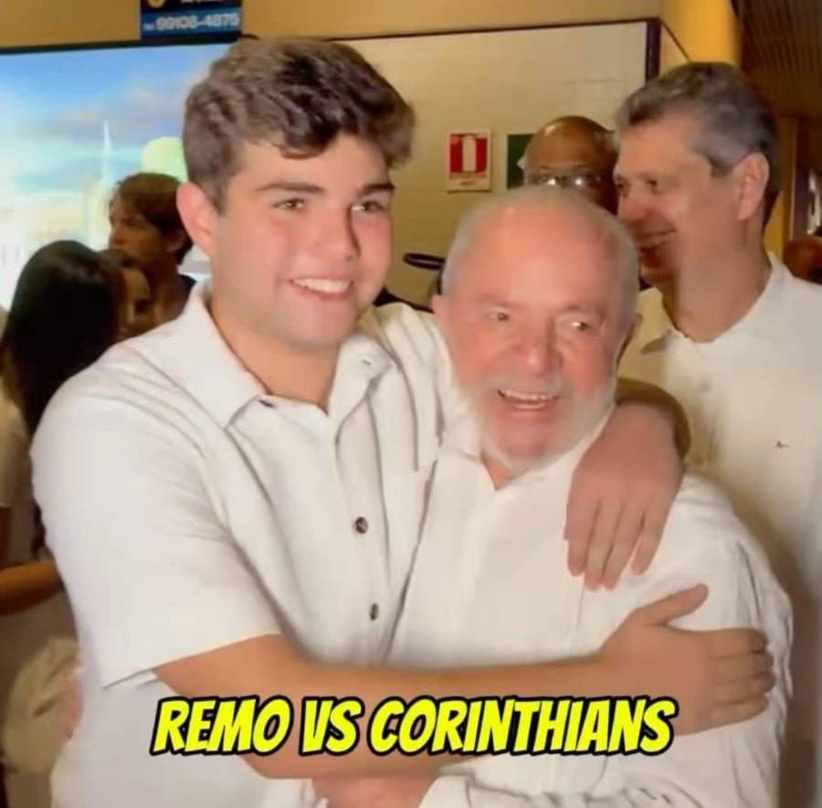 Helder Filho e Lula.