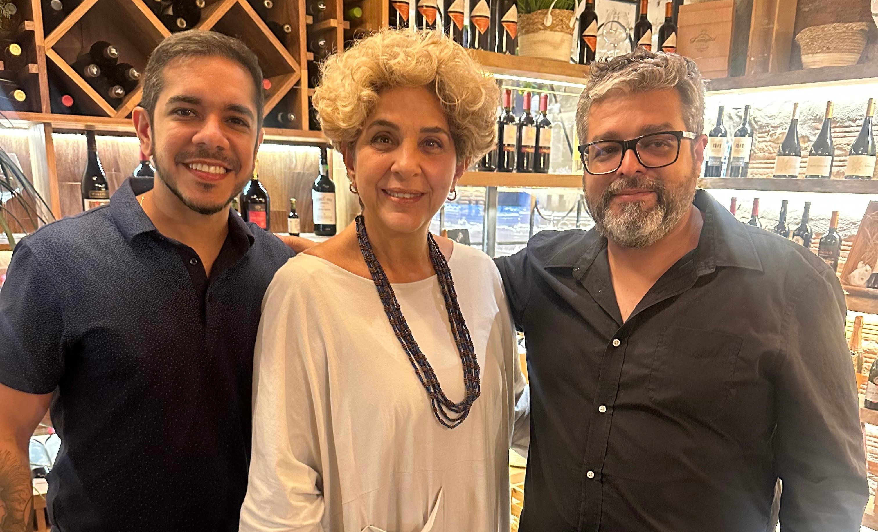 Renato Silva e Renato Lobato com Sandra Duailibe oferecerão, logo mais, uma noite que reunirá a tradição da comida italiana com a brasilidade musical 