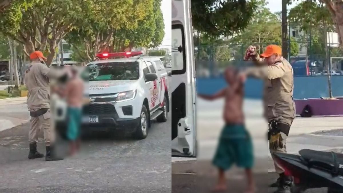 Vídeo: Idoso é atacado por abelhas em uma praça de Belém