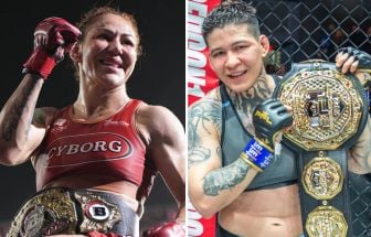 Larissa Pacheco e Cris Cyborg disputam a Super Fight da PFL