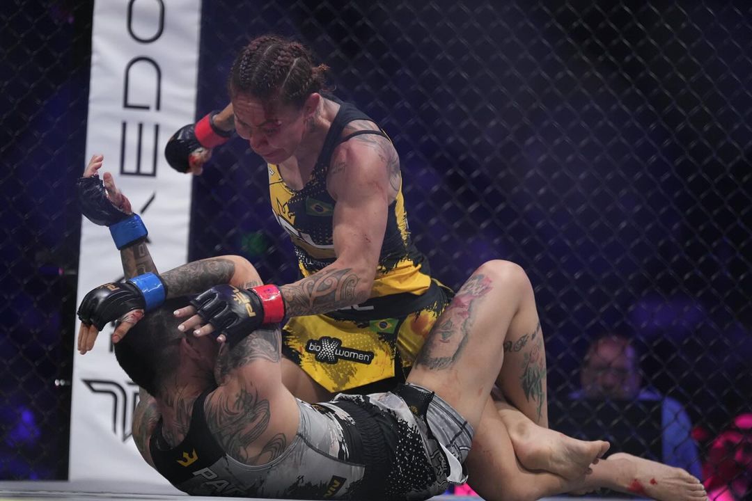 Cris Cyborg vence a paraense Larissa Pacheco e conquista o título da PFL