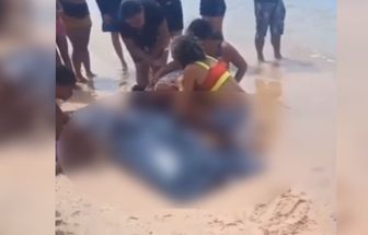 Vídeo: jovem morre afogado em praia de Santarém, no Pará