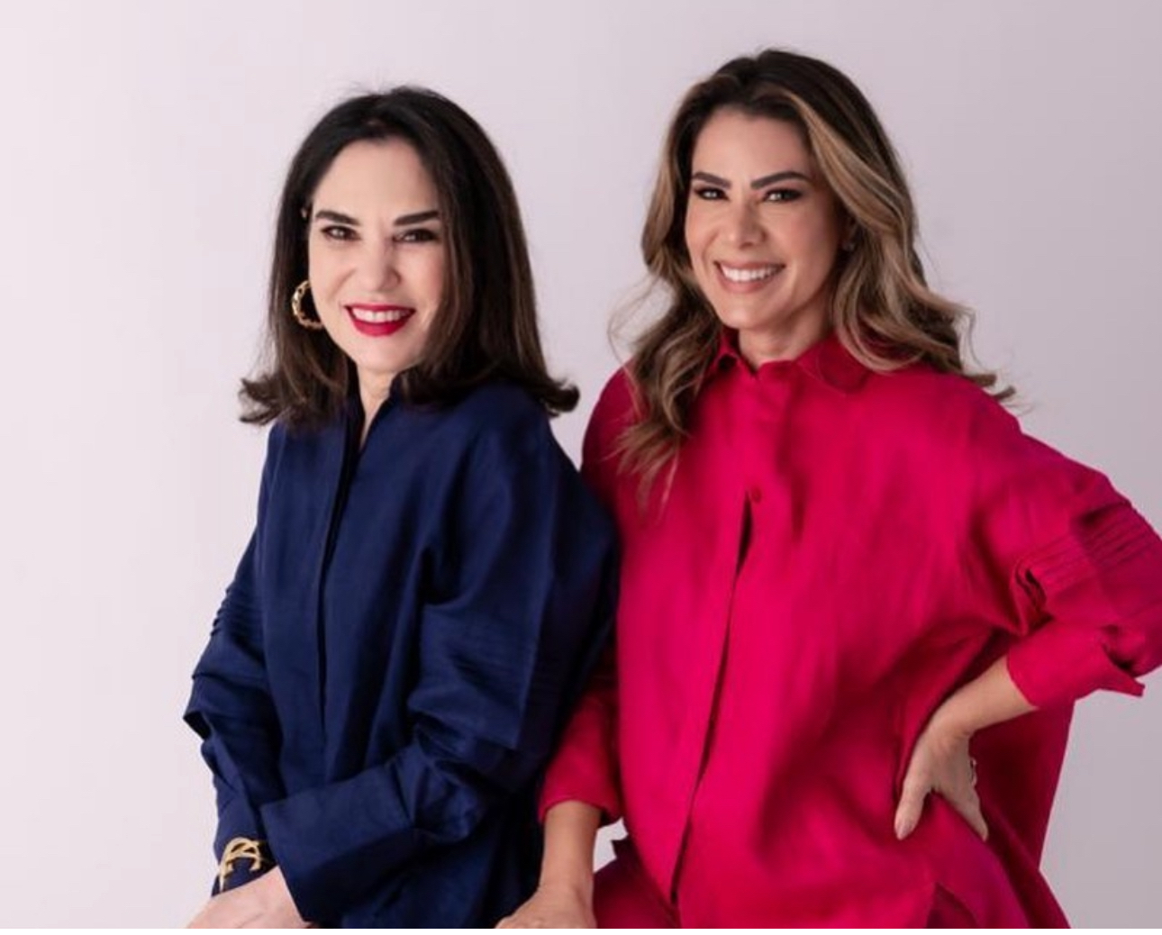 As empresárias Isolda Rebello e Michelle Nunes