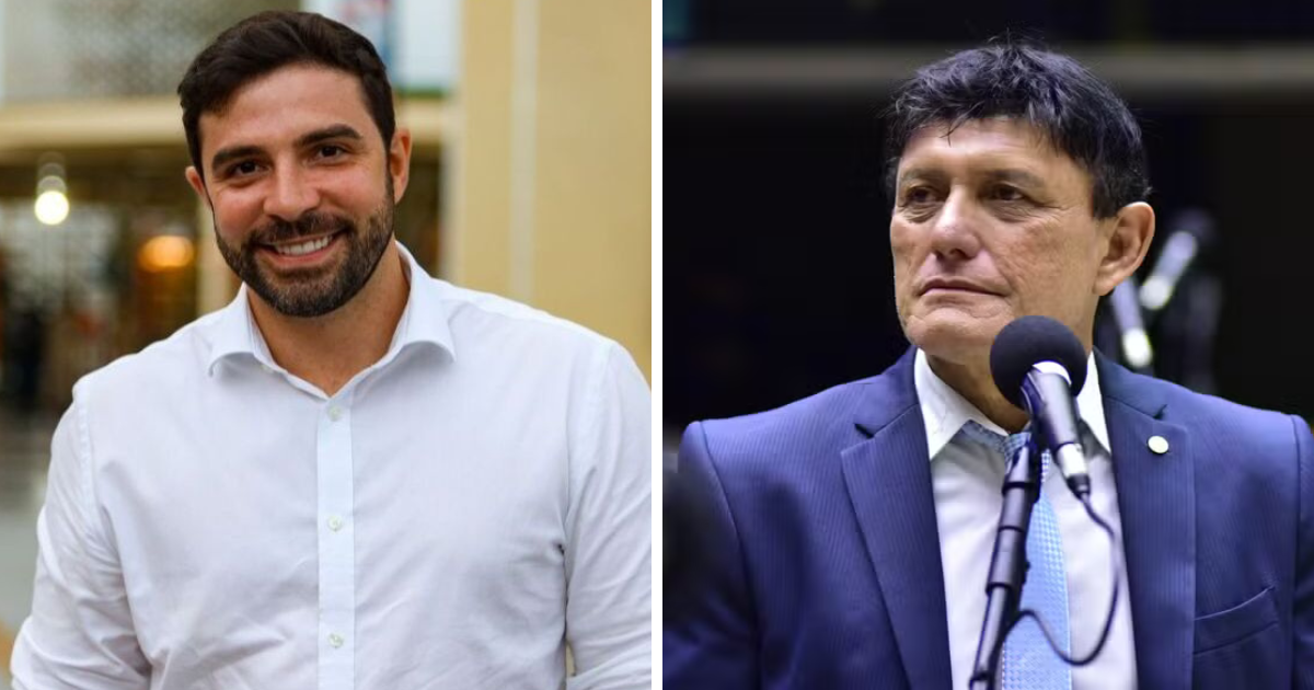 Candidato à Prefeitura de Belém, Igor Normando e Éder Mauro.