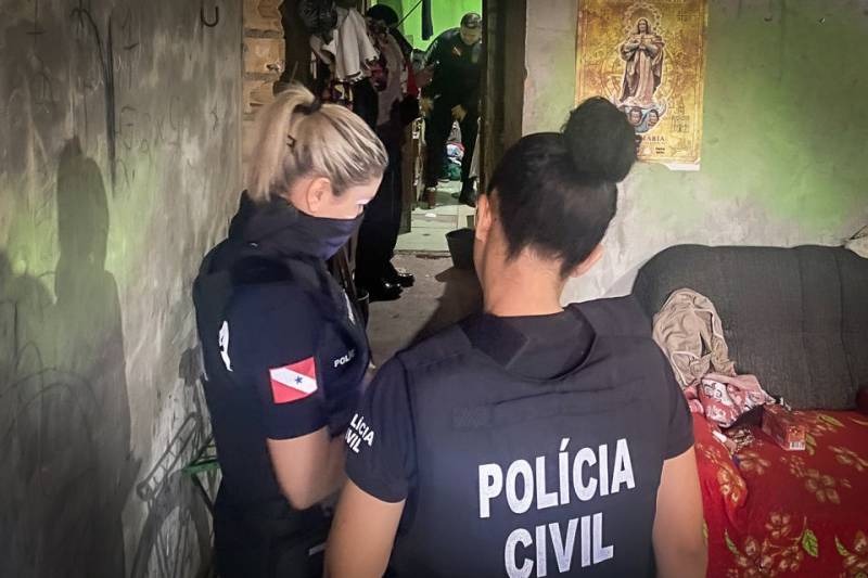 A operação “Lobo Mau” foi deflagrada no bairro Aviação, no município de Abaetetuba, Baixo Tocantins.