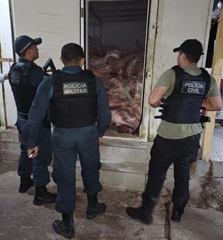 Imagem - Homem é preso em flagrante com oito toneladas de carne roubada de frigorífico no Pará