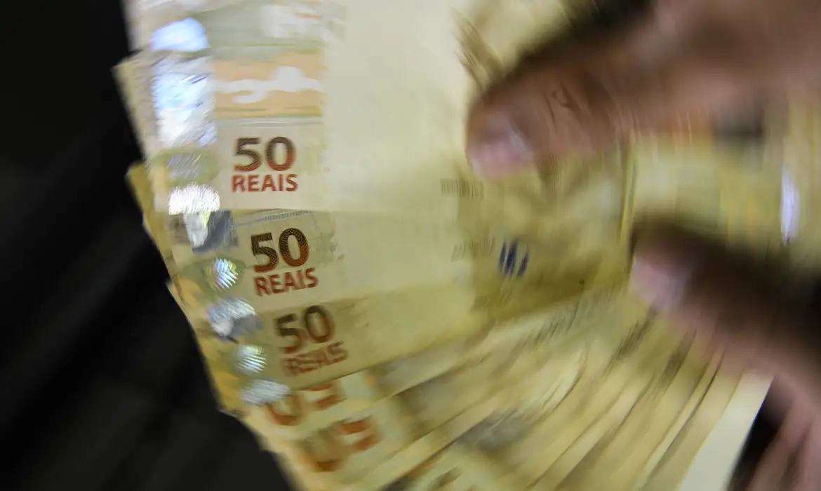 Cédulas de 50 reais