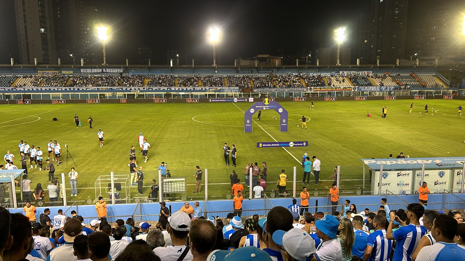 Estádio da Curuzu, em Belém.