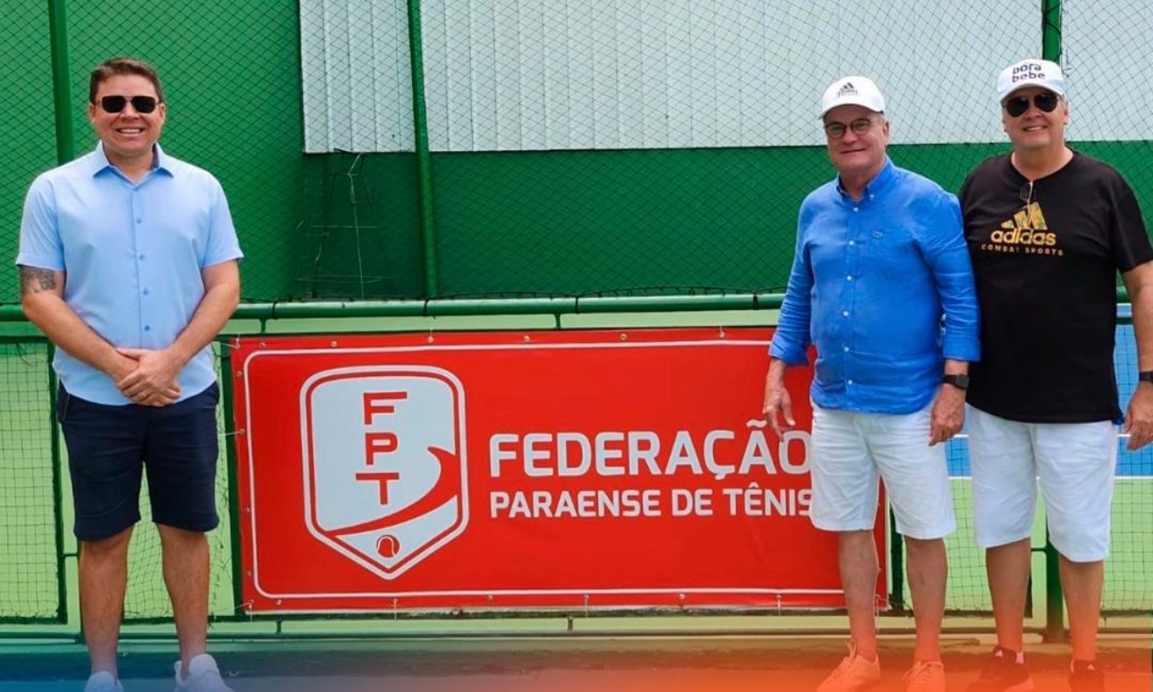 Celestino Rocha, Mário Martins e Luiz Paulo Martins.