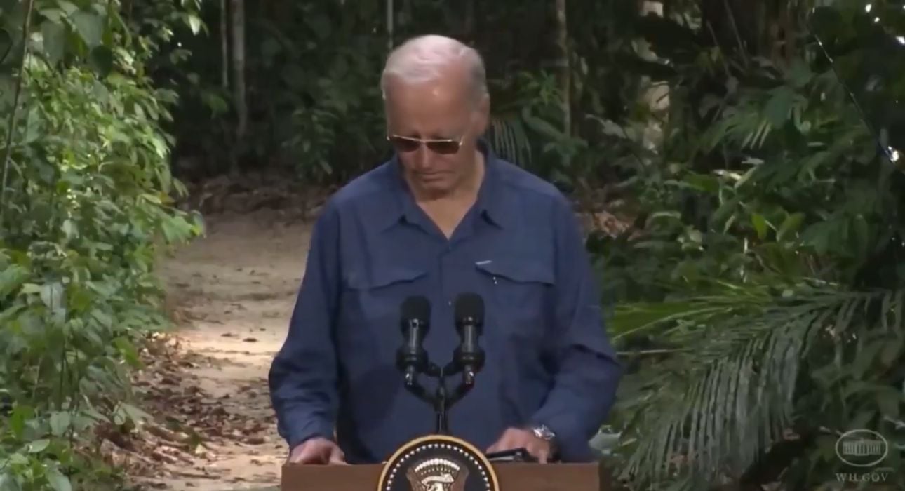 (Joe Biden, presidente dos Estados Unidos, em visita ao Brasil)