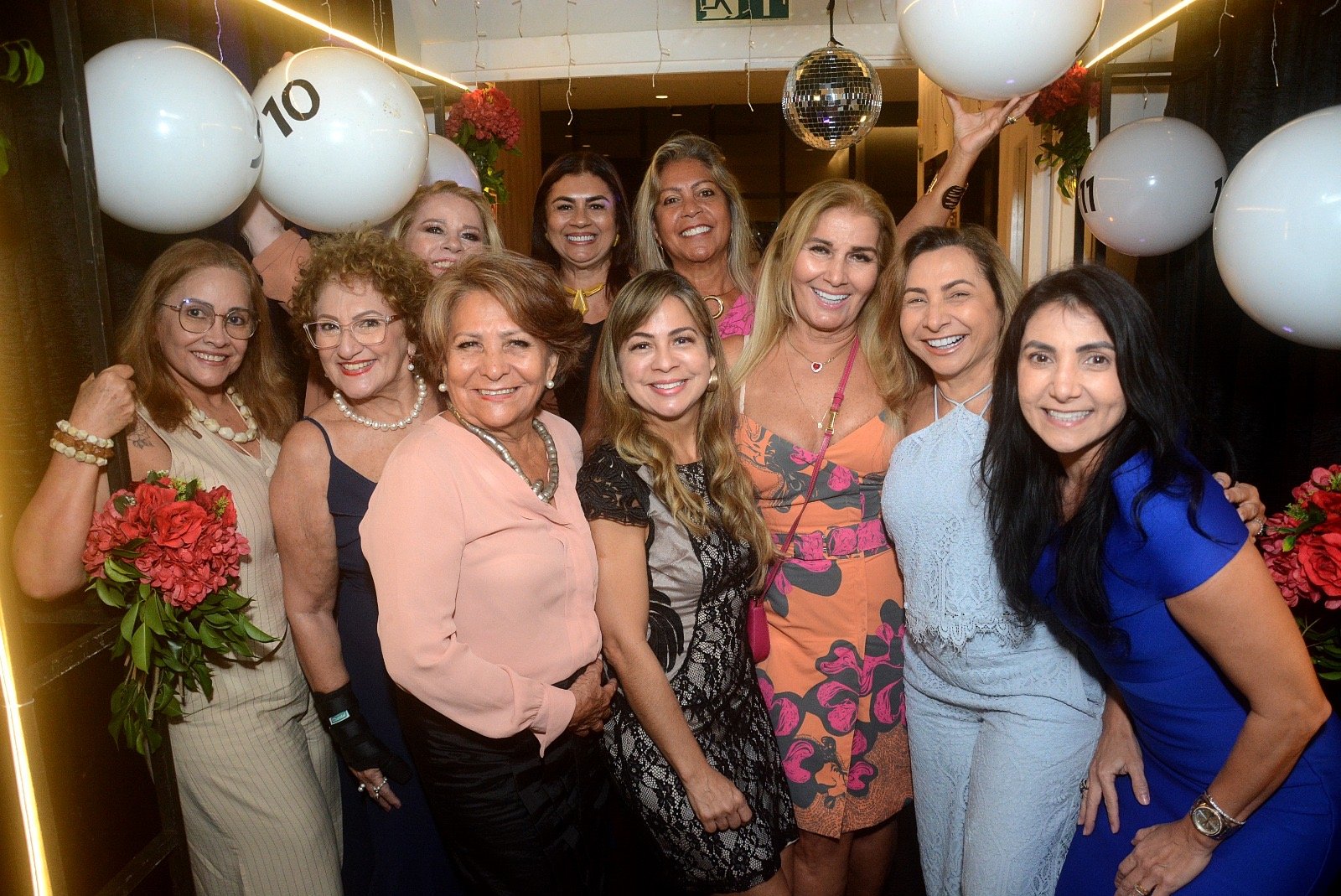 Beth Jorge, Heli Brito Lima, Célia Rente,  Ivete Gutierrez, Rosa Fernandez, Vera Vilhena, Renata Wanderley, Vera Arraes, Simone Houat e Elizângela Costa