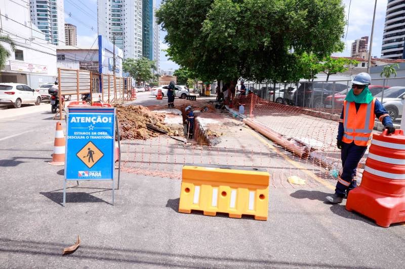 Em Belém, trecho da Avenida Pedro Álvares Cabral é interditado por 5 dias - 