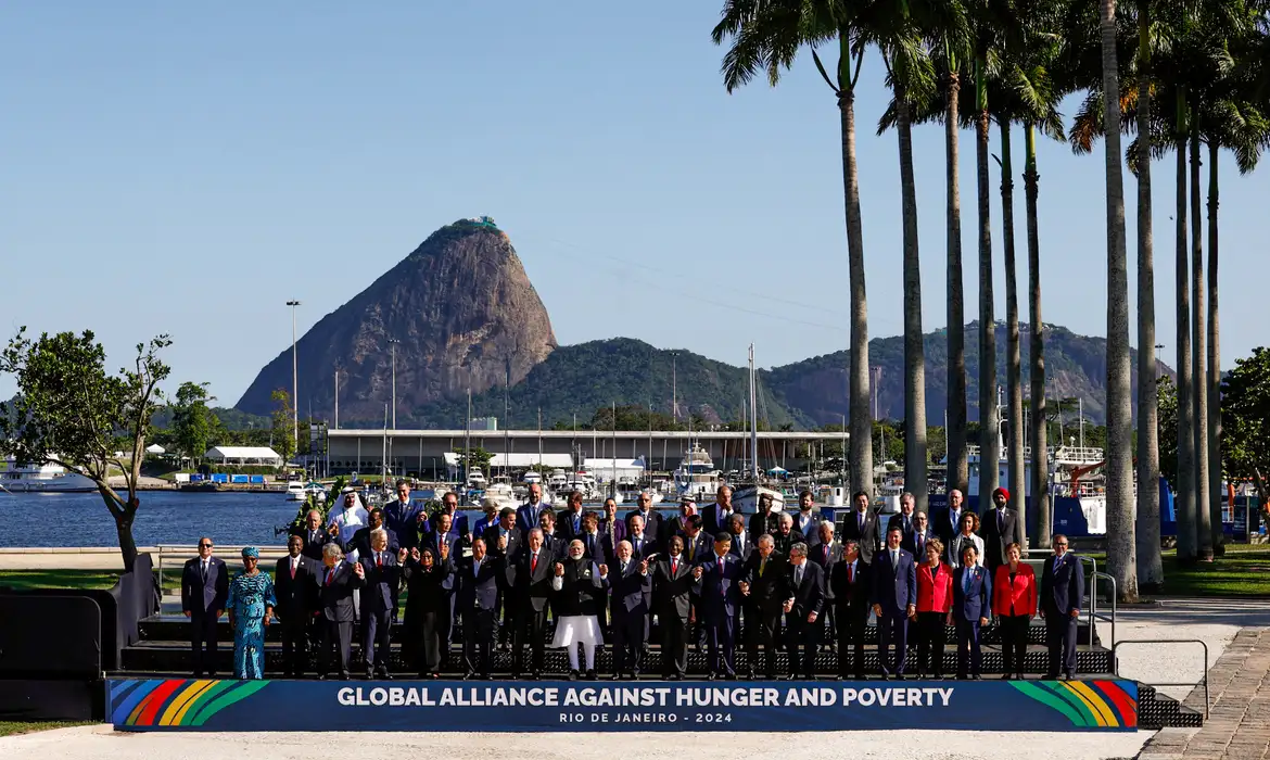 Foto oficial do G20 no Brasil