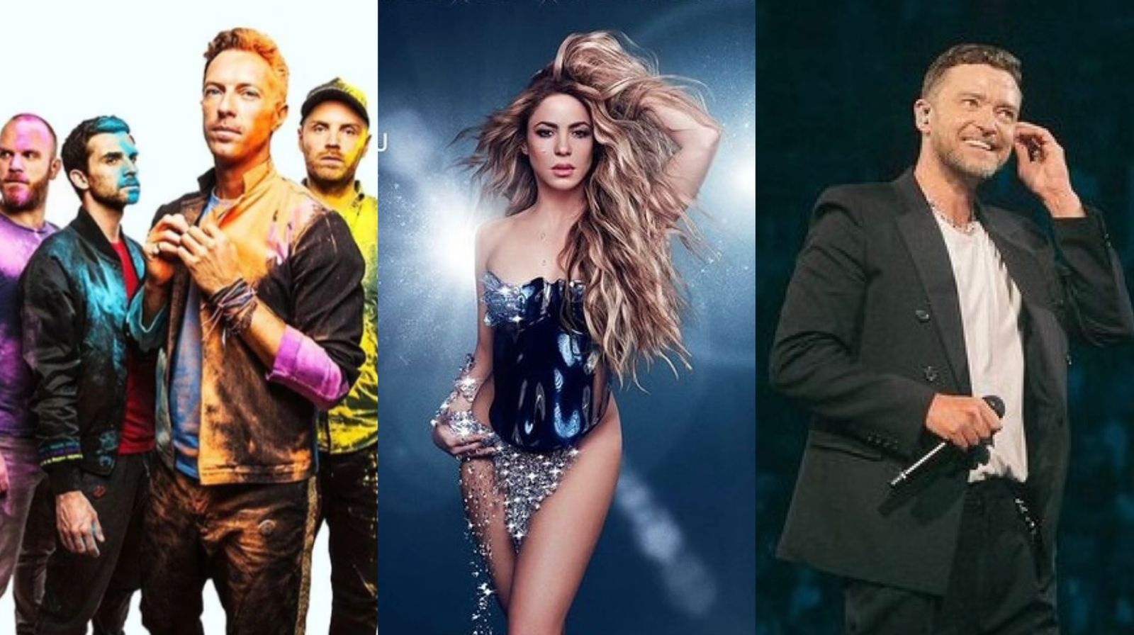 Shows de artistas internacionais como Coldplay, Shakira, Justin Timberlake e outros, são confirmados no Brasil, em 2025.