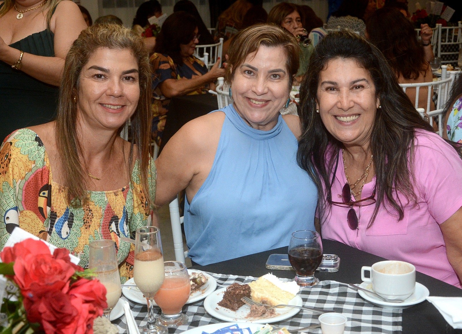 Simone Godinho, Palmira Vanetta e Solange Prado