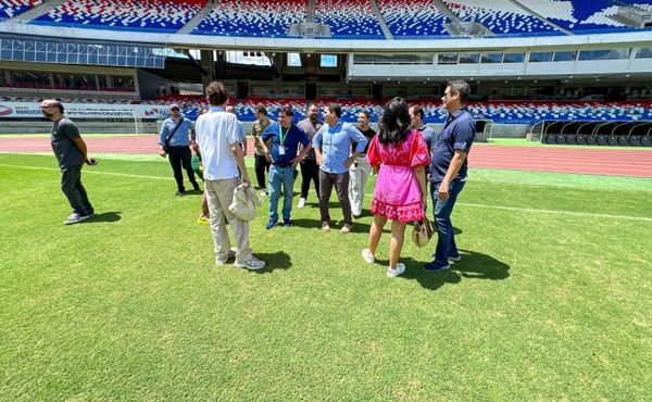 Equipe do Global Citizen realiza vistoria no Novo Mangueirão