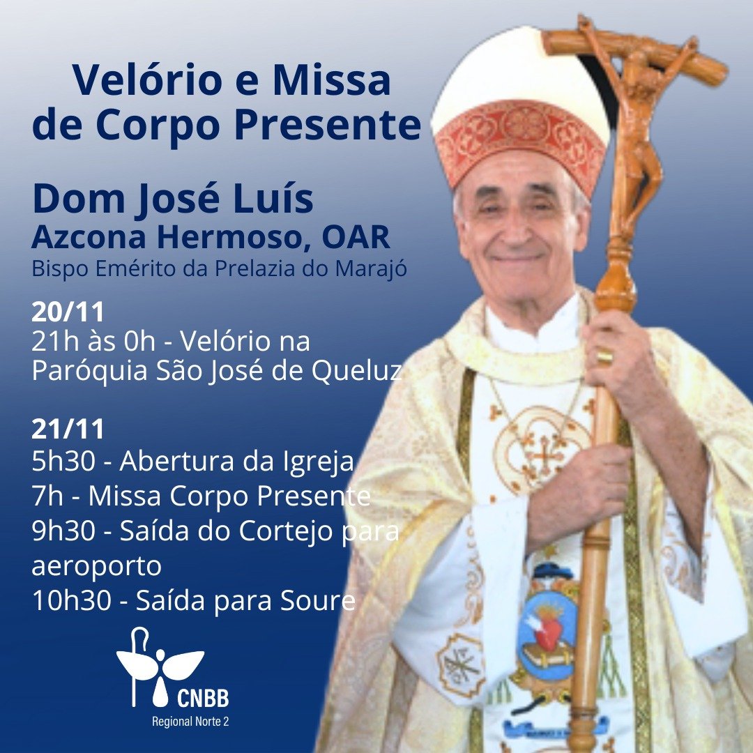 Homenagens ao Dom Luís Azcona.