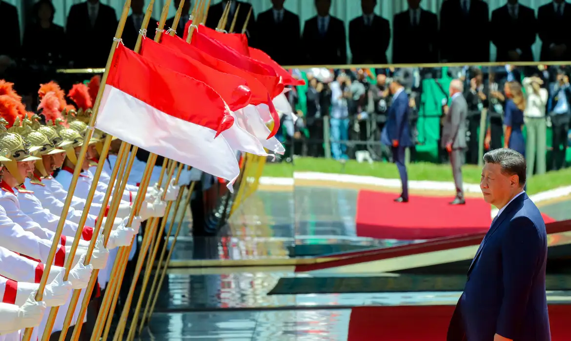 (Presidente chinês e Lula anunciam novo patamar da parceria bilateral)