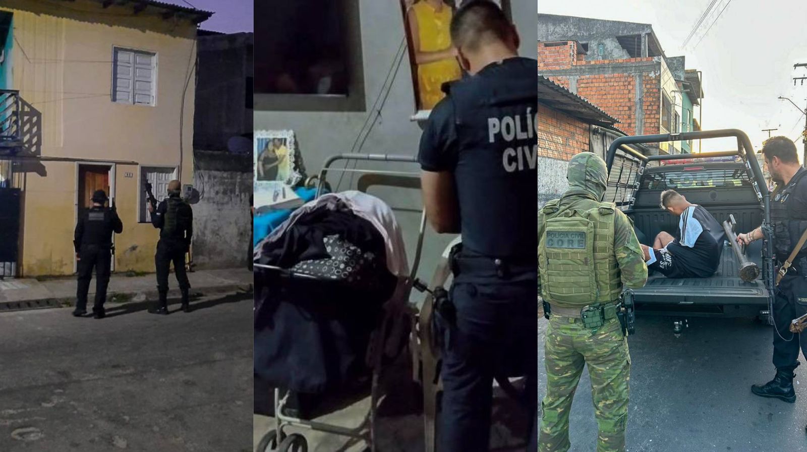 A Polícia Civil do Pará prendeu seis pessoas durante a operação 'Las Vegas'. 