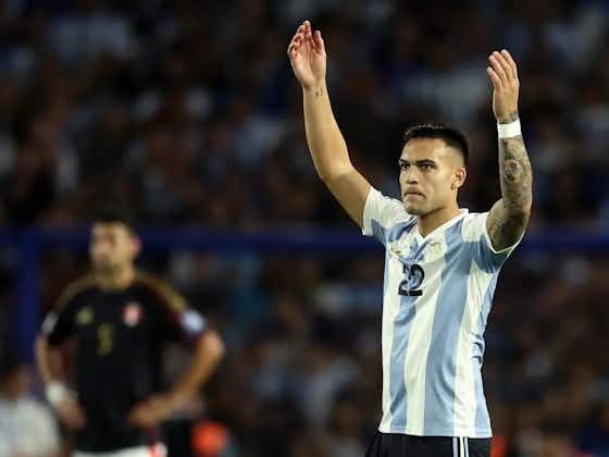 Atacante da Inter de Milão, Lautaro faz sucesso com a camisa da Argentina - 