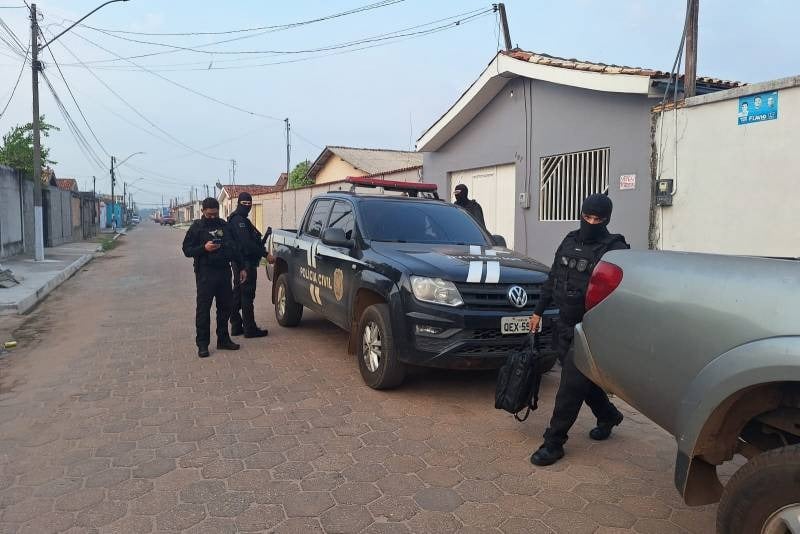 Homem é preso suspeito de aplicar golpes da pirâmide financeira em Breu Branco, no Pará.