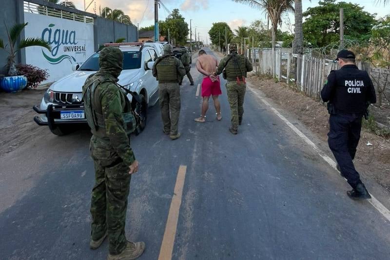 Polícia Civil do Pará prende, em Salinas, suspeito de matar agente penal em Belém.