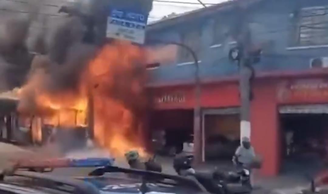 Imagens fortes foram registradas em São Paulo.