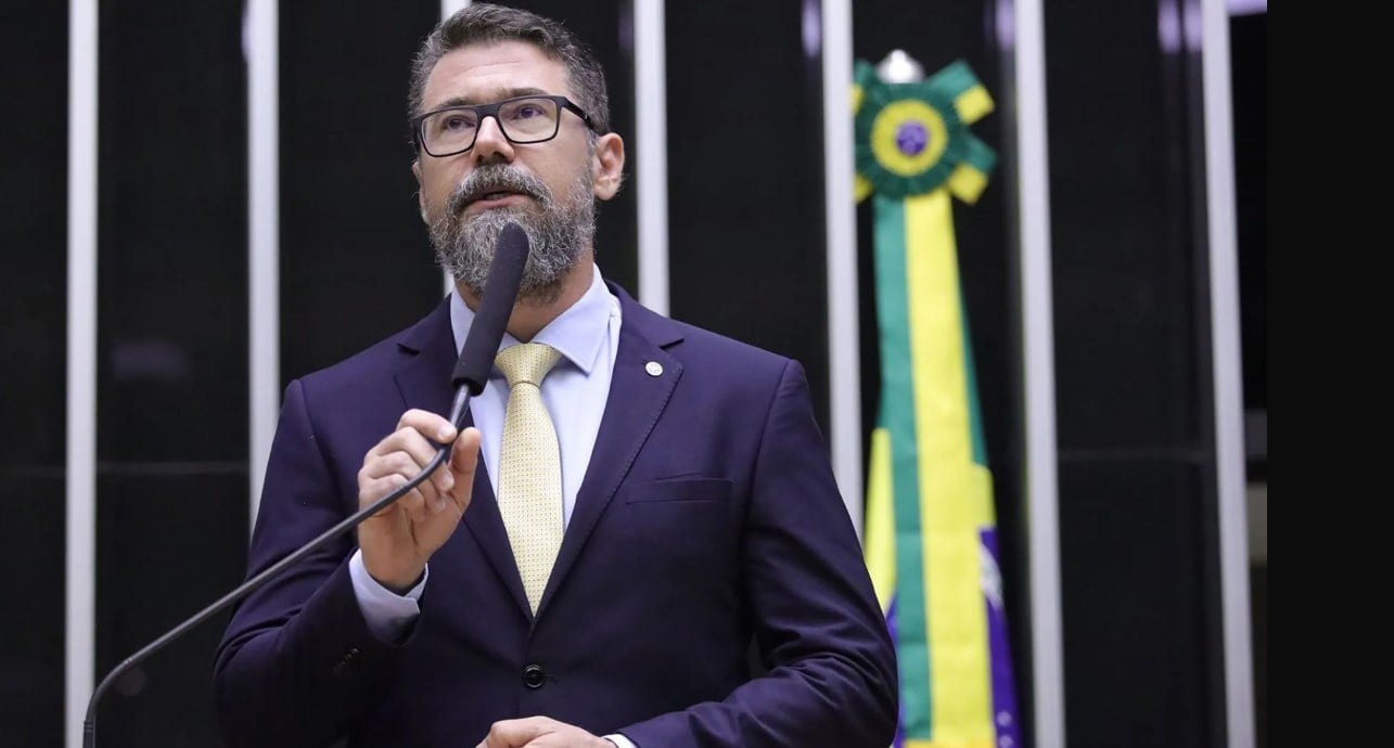 O deputado federal Marcos Pollon (PL-MS)