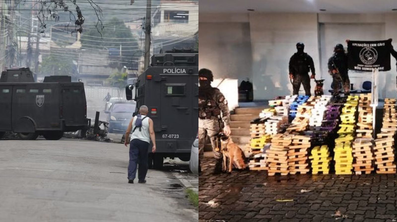 Operação Torniquete, onde 80 foragidos do Pará estavam escondidos em comunidades do Rio.