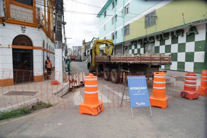 A Rua 28 de Setembro, em Belém, terá mudança no trânsito das 7h desta sexta-feira, 6, até às 21h de sábado, 7.