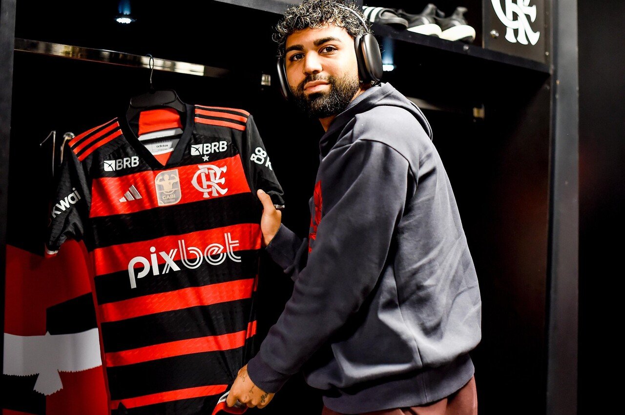 Gabigol se despediu do Flamengo no último final de semana - 