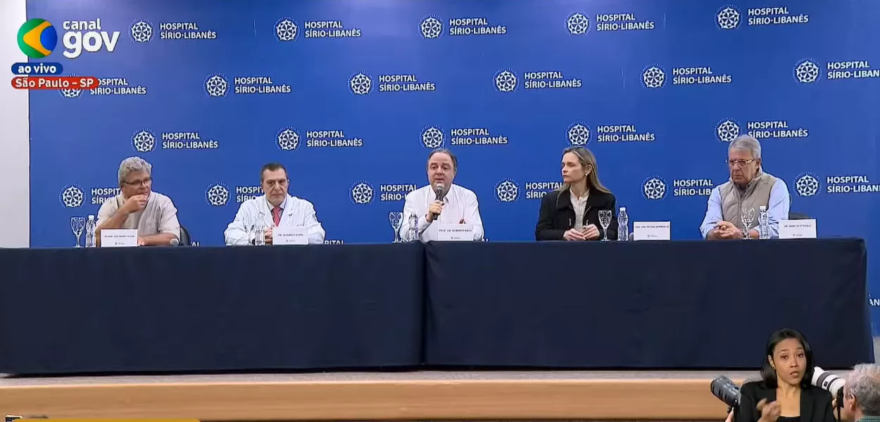 Médicos hospital Sírio-Libanês de São Paulo 