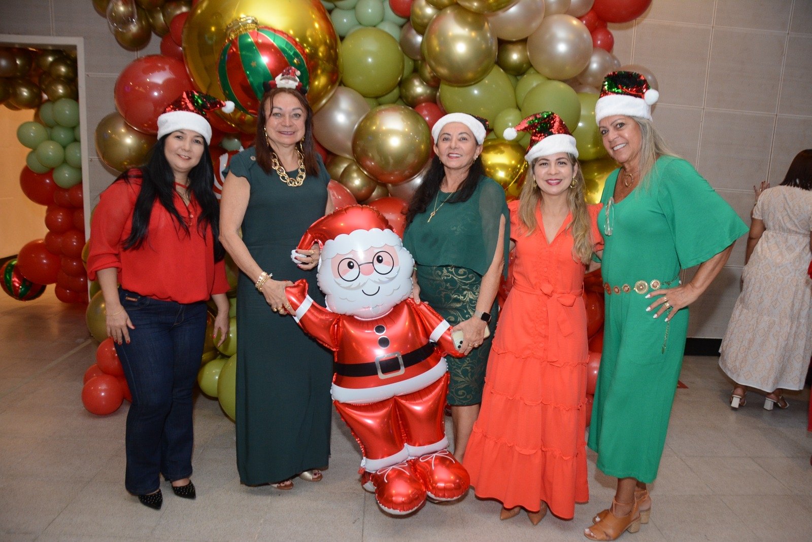 Chiharu Saady, Fátima Fonseca, Socorro Coutinho, Renata Wanderley e Célia Rente