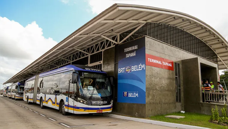 Funcionamento do Sistema BRT de Belém será suspenso durante os domingos de dezembro.