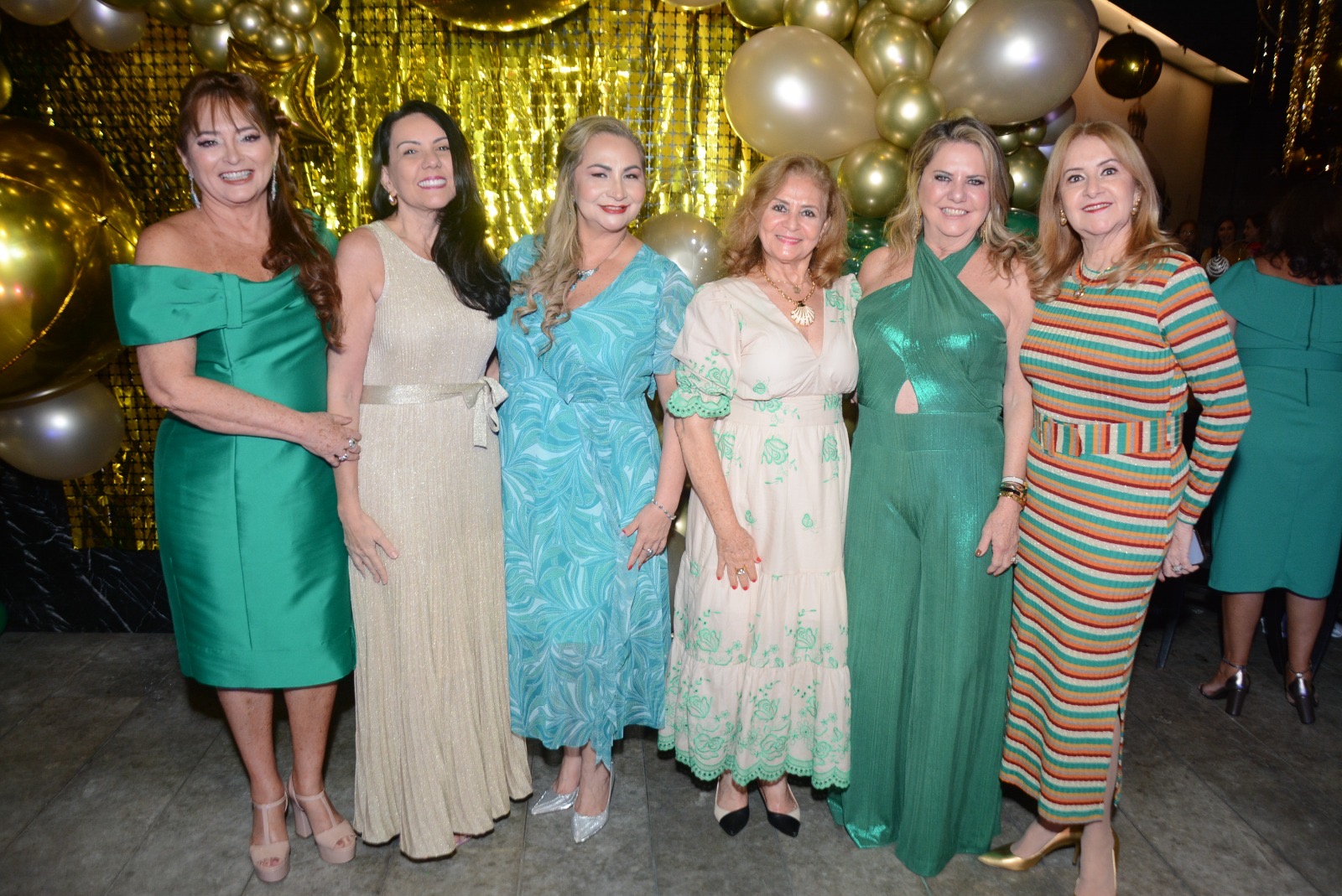 Izabelle Vianna, Neusa Lima, Claudia Titan, Naná Barros, Silvana Rodrigues e Sheyla Centeno 