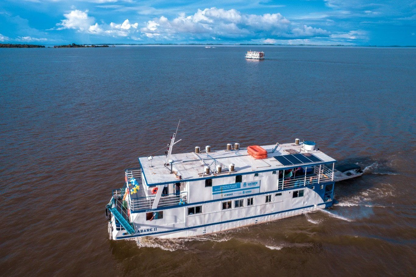 Unidade Básica de Saúde Fluvial da Prefeitura de Santarém