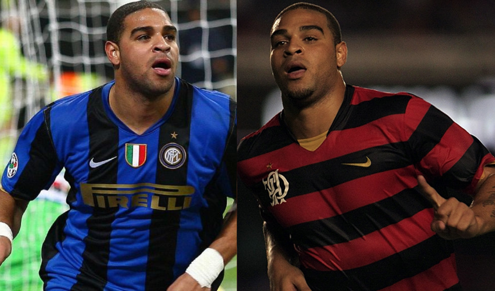 Adriano Imperador se despede oficialmente do futebol neste domingo; saiba onde assistir