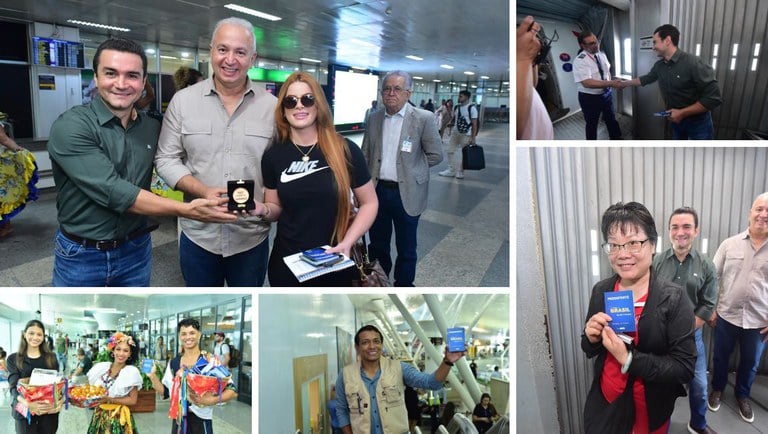 (Aeroporto Internacional da capital paraense, celebra o recorde de 3,9 milhões de passageiros no terminal ao longo de 2024 até o momento.)