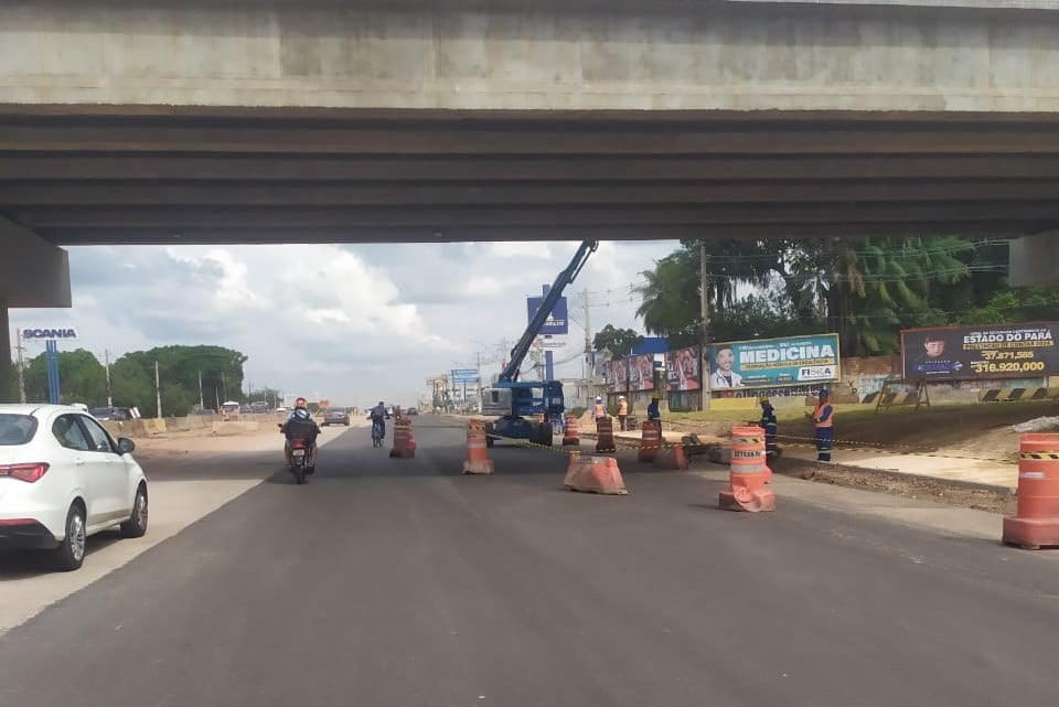 Obras do BRT Metropolitano avançam neste domingo, na BR-316