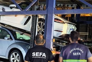 Sefa apreende Porsche zero km, avaliado em R$620 mil, em Dom Eliseu