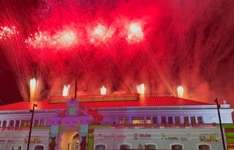 Show de fogos de artifício marca inauguração do Novo Mercado de São Brás