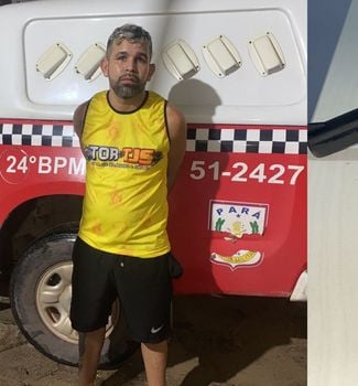 Imagem - Polícia Militar prende homem por porte ilegal de arma de fogo, em Belém